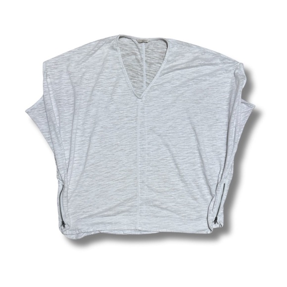 CLUB MONACO Women’s Jandina Oversized Tunic Knit Tee- White, Small - Picture 3 of 4